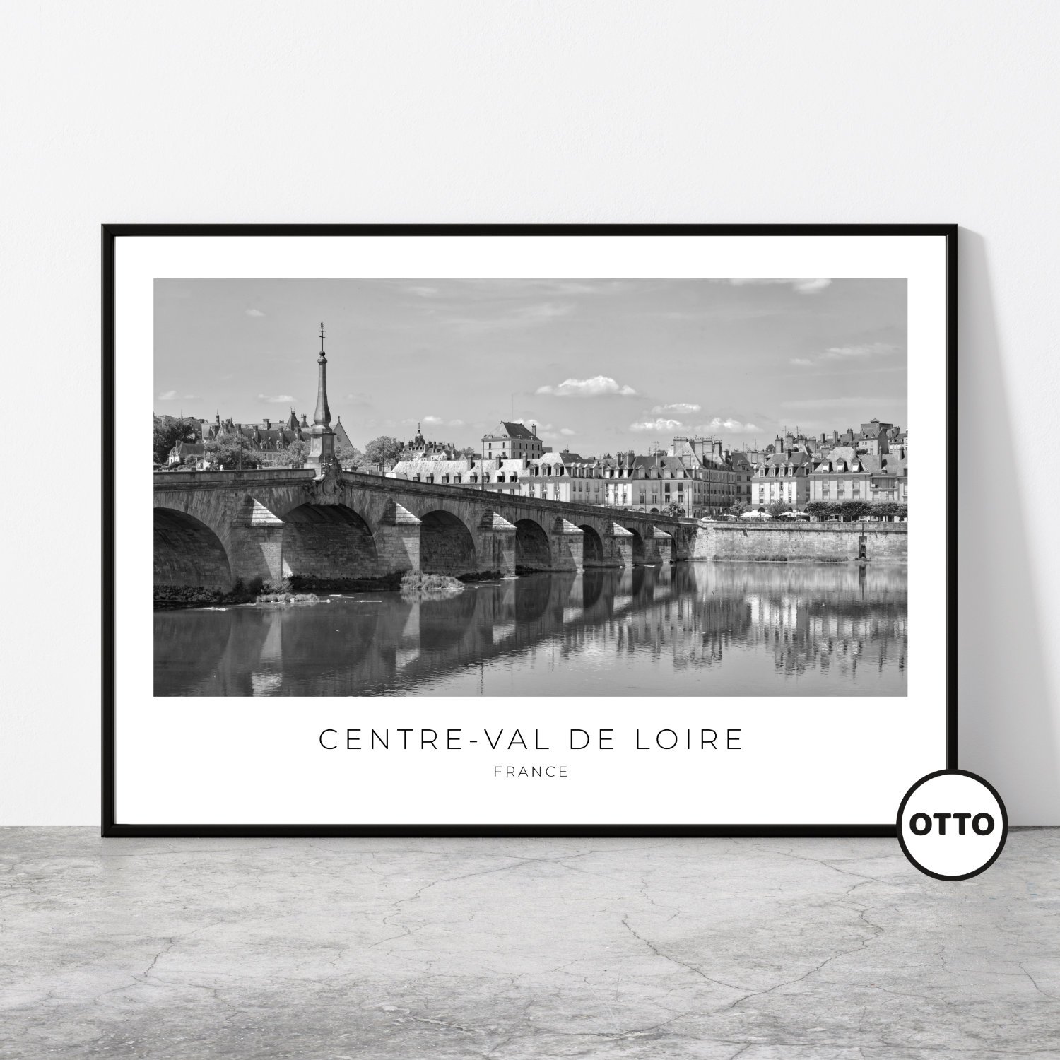 Centre-val De Loire Travel Poster 0943