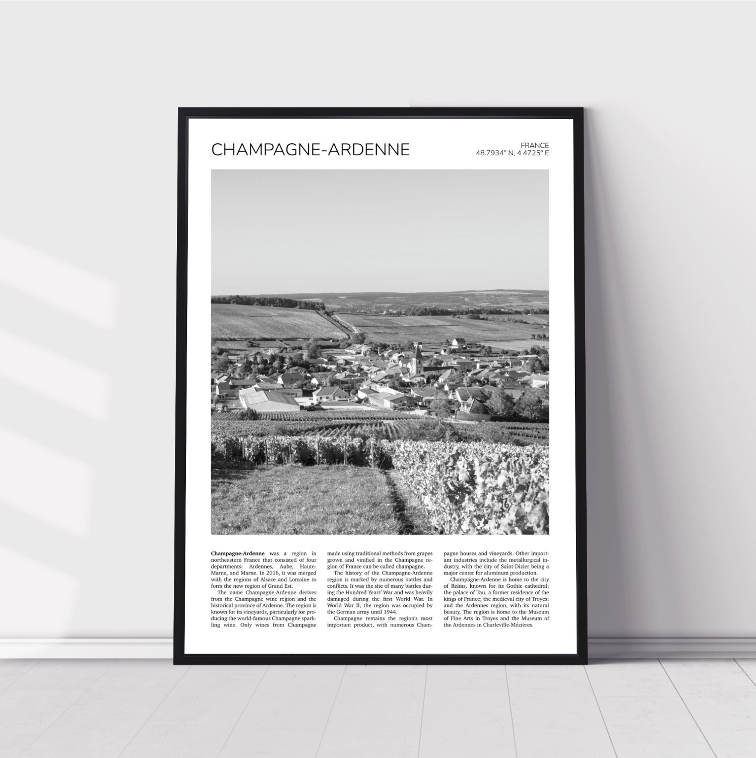 Champagne-ardenne Travel Poster 0554