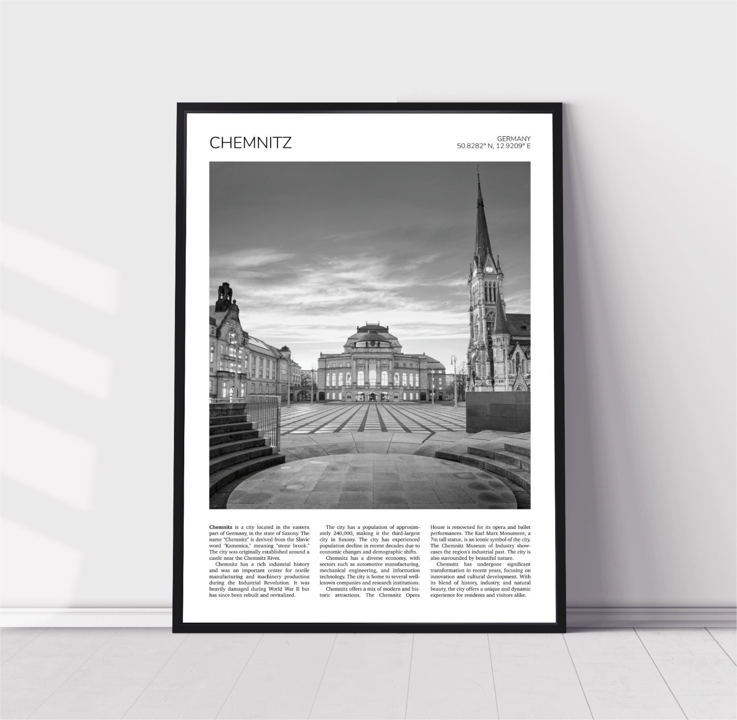 Chemnitz Travel Poster 0369