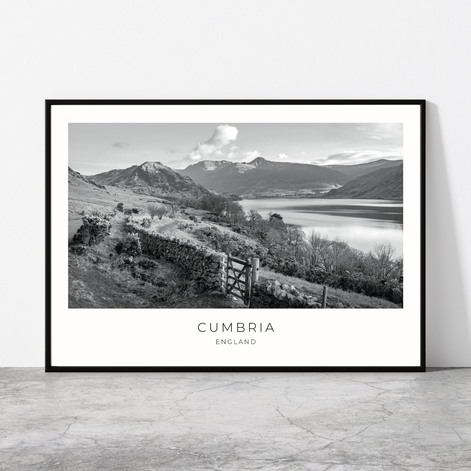 Cumbria Travel Poster 0749