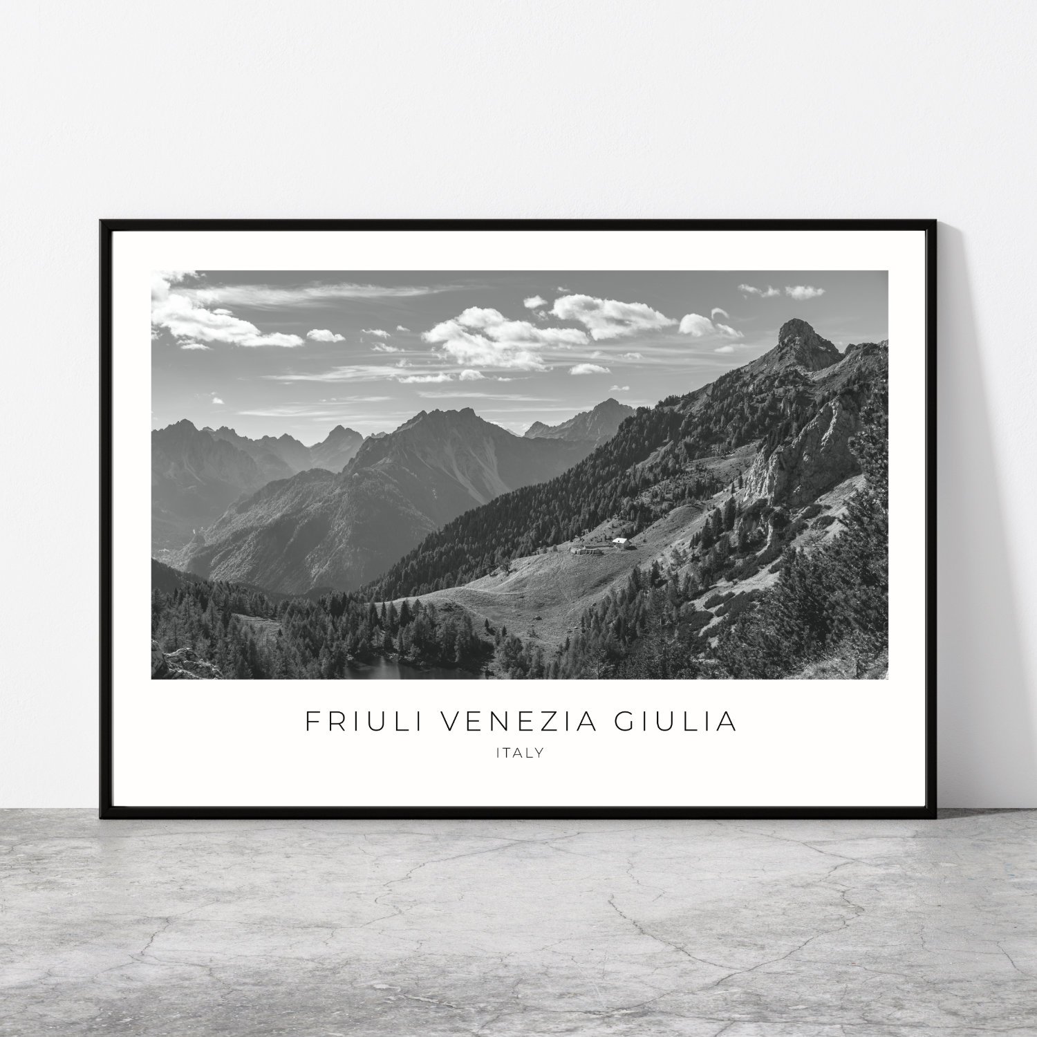 Friuli Venezia Giulia, Italy Travel Poster 0908