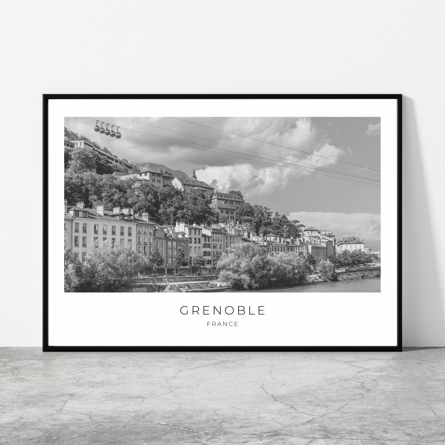 Grenoble Travel Poster 0172