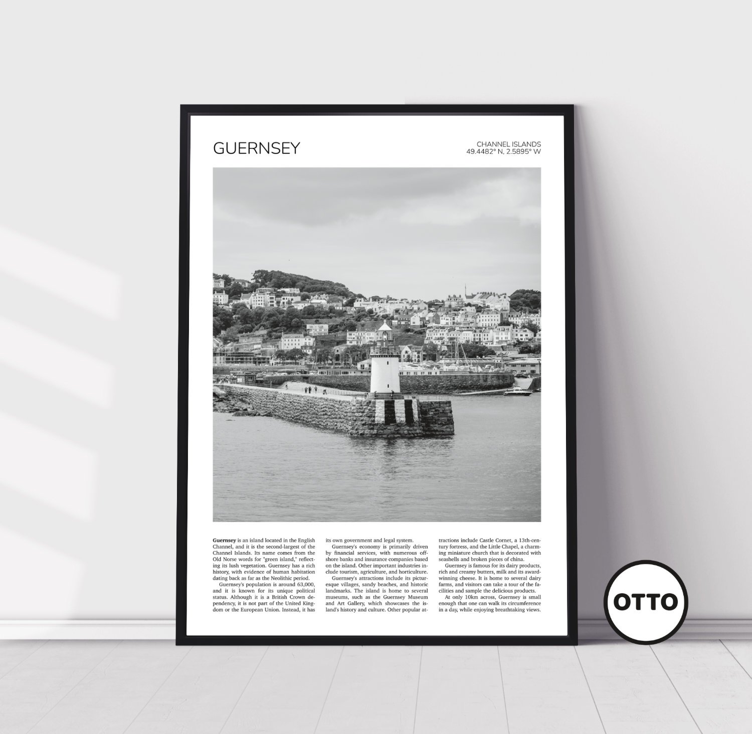 Guernsey Travel Poster 0096