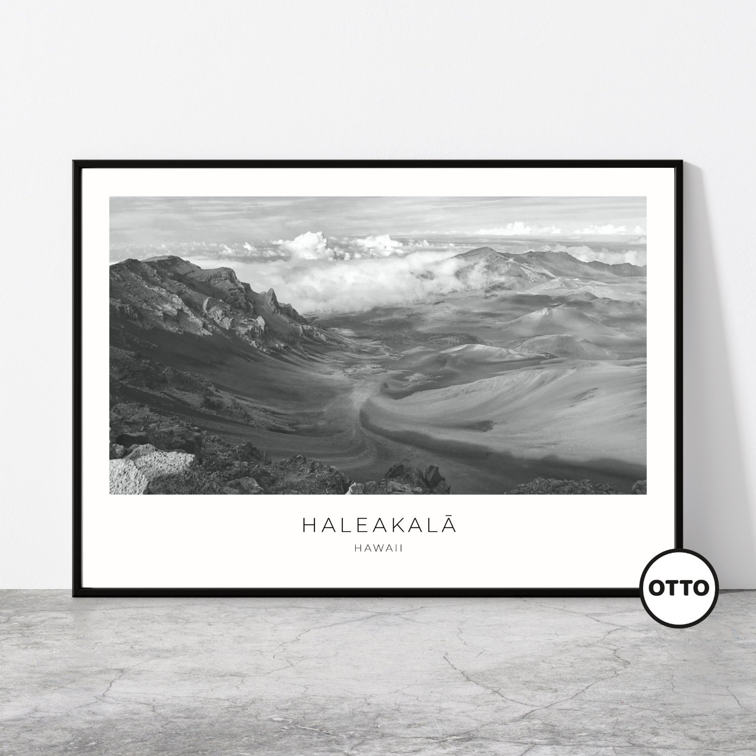 Haleakala Travel Poster 0755