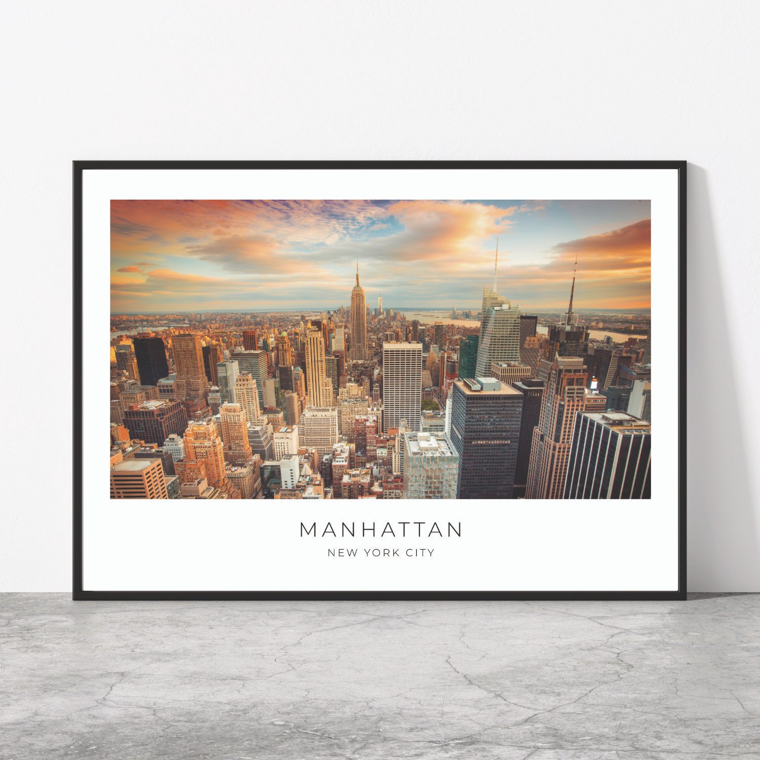 Manhattan, New York, USA Travel Poster 0650
