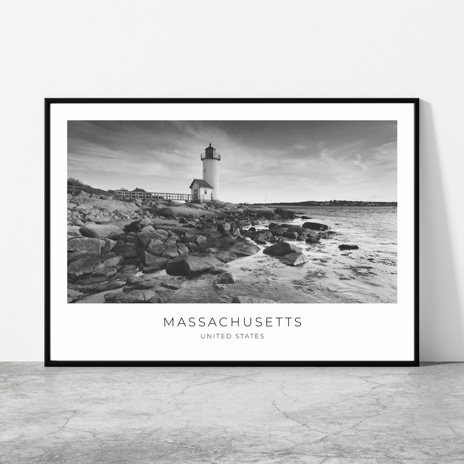 Massachusetts, USA Travel Poster 0044