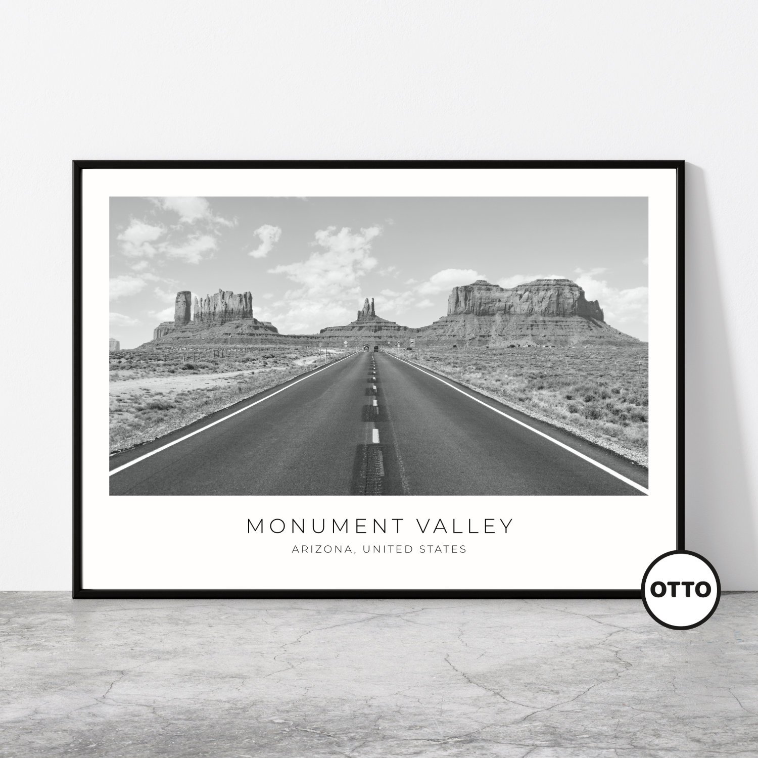 Monument Valley, Arizona, USA Travel Poster 0948