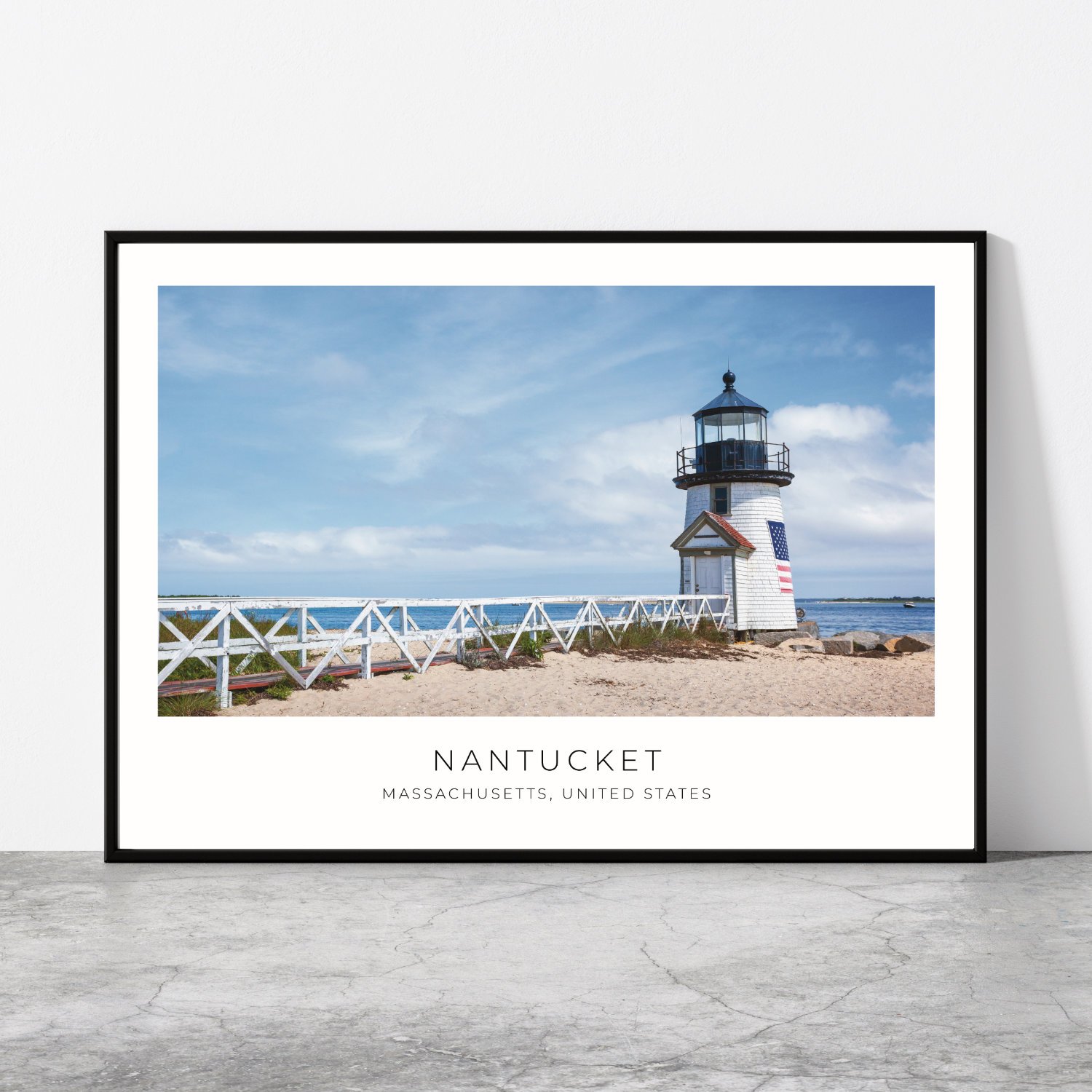 Nantucket, Massachusetts, USA Travel Poster 0491