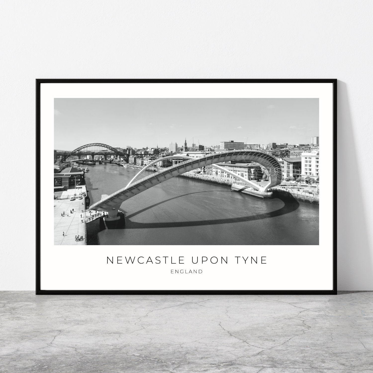 Newcastle Upon Tyne, UK Travel Poster 0705