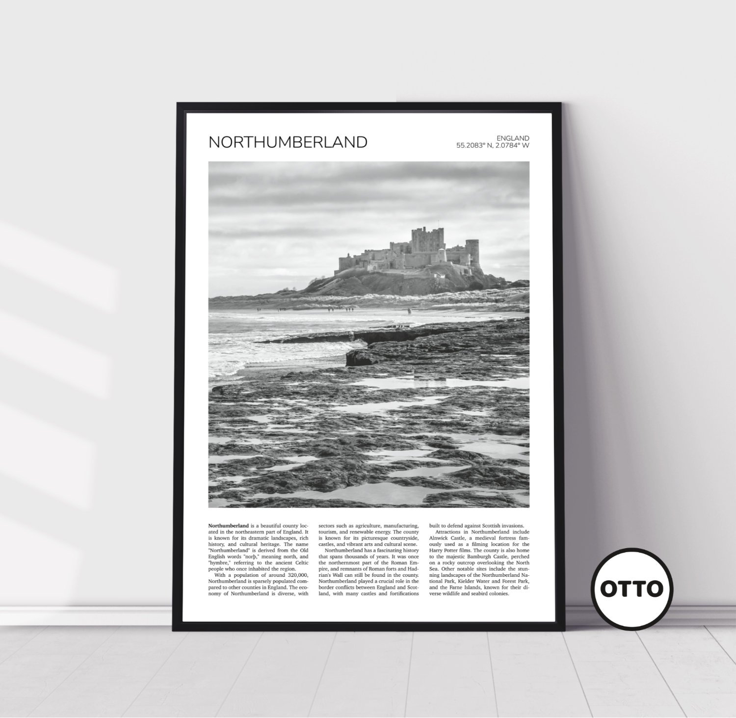 Northumberland Travel Poster 1042