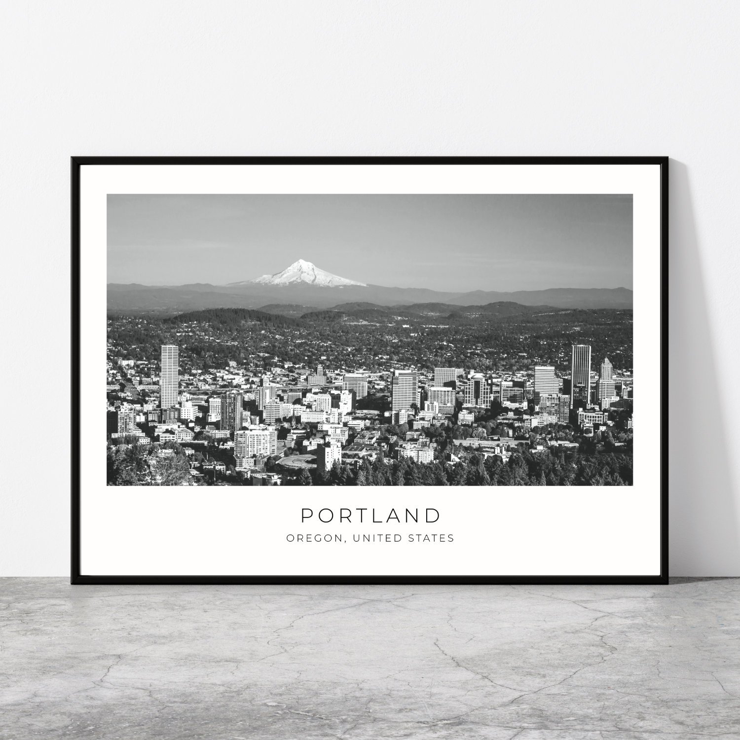 Portland Oregon Travel Poster 1034