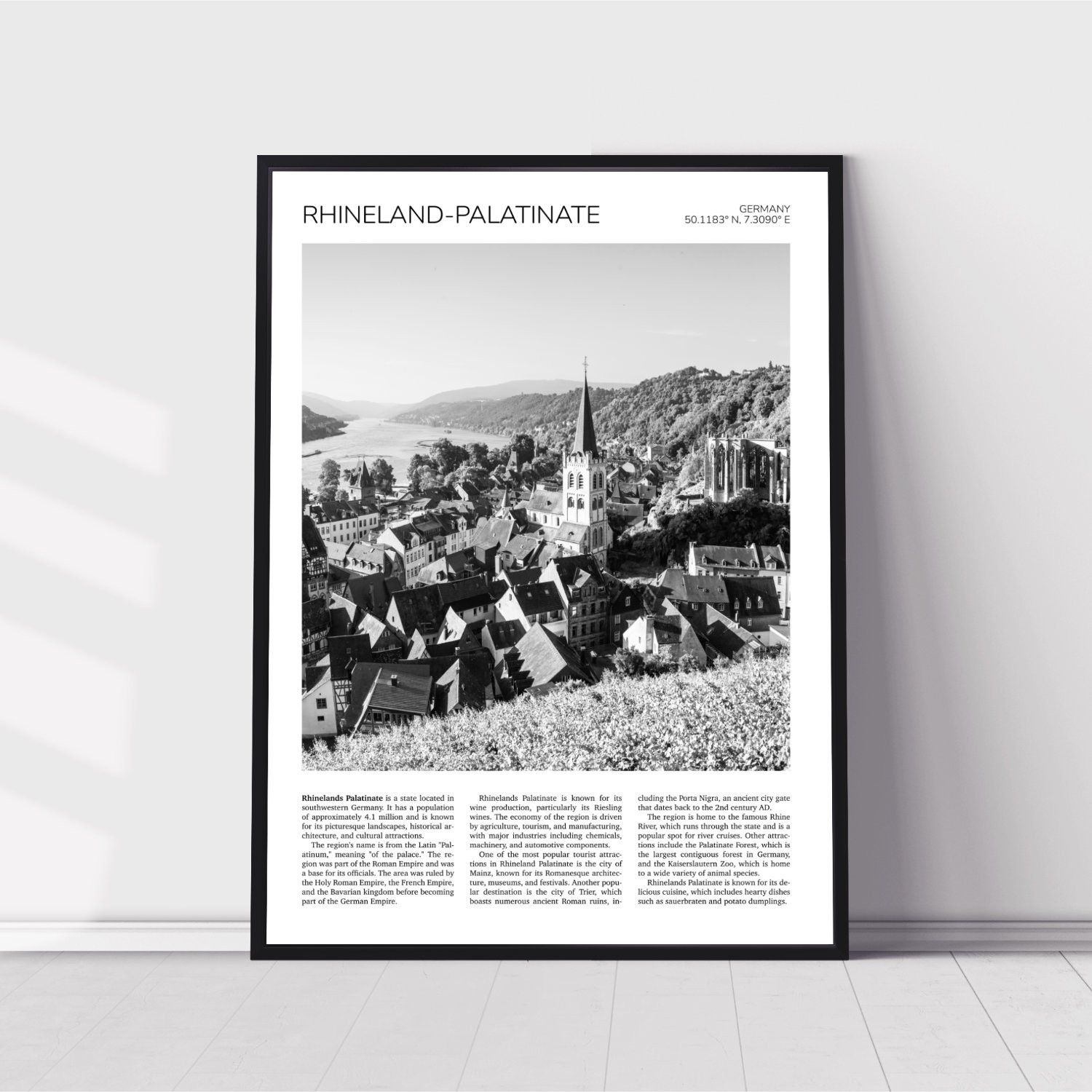 Rhineland Palatinate Travel Poster 0604