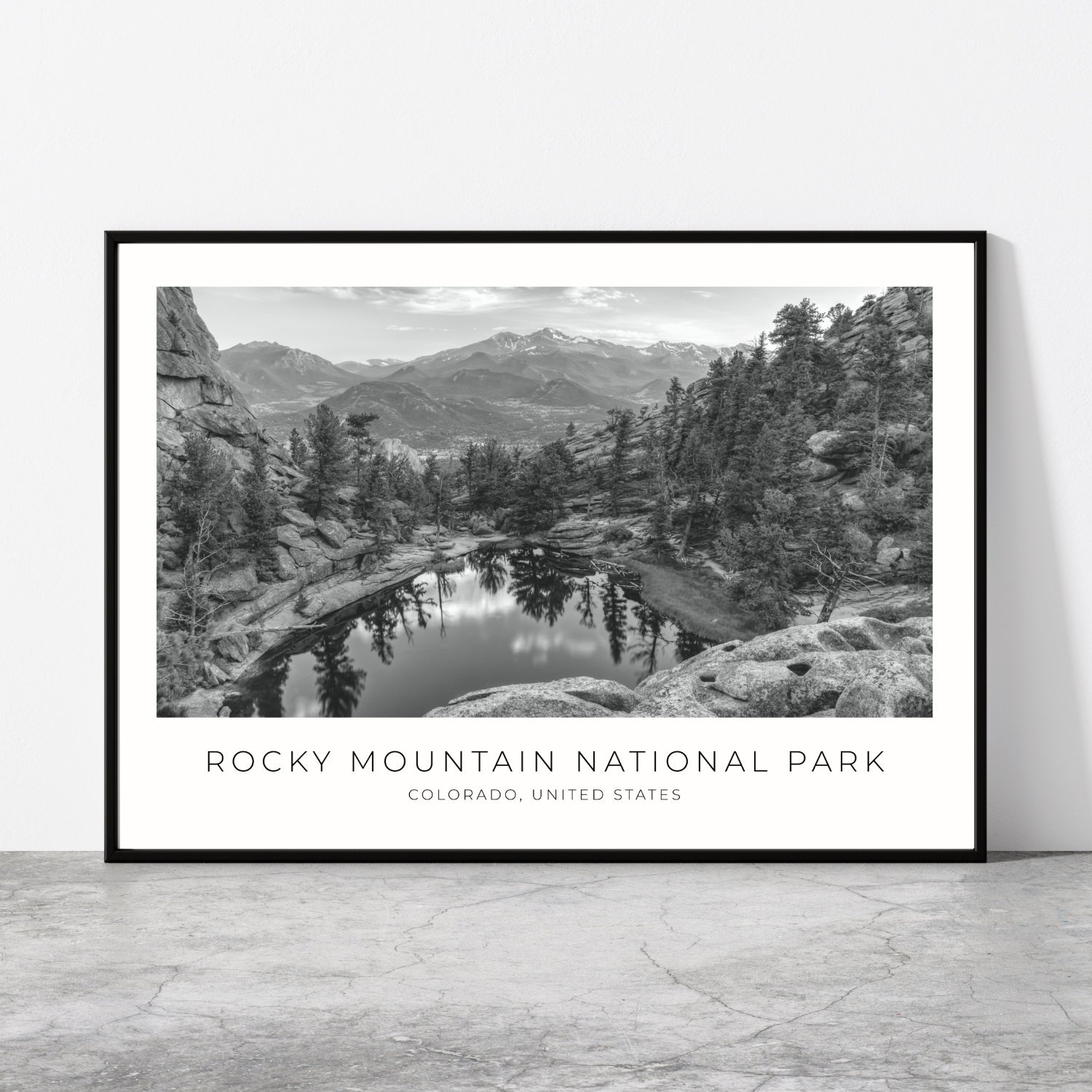 Rocky Mountain National Park Travel Poster 0199