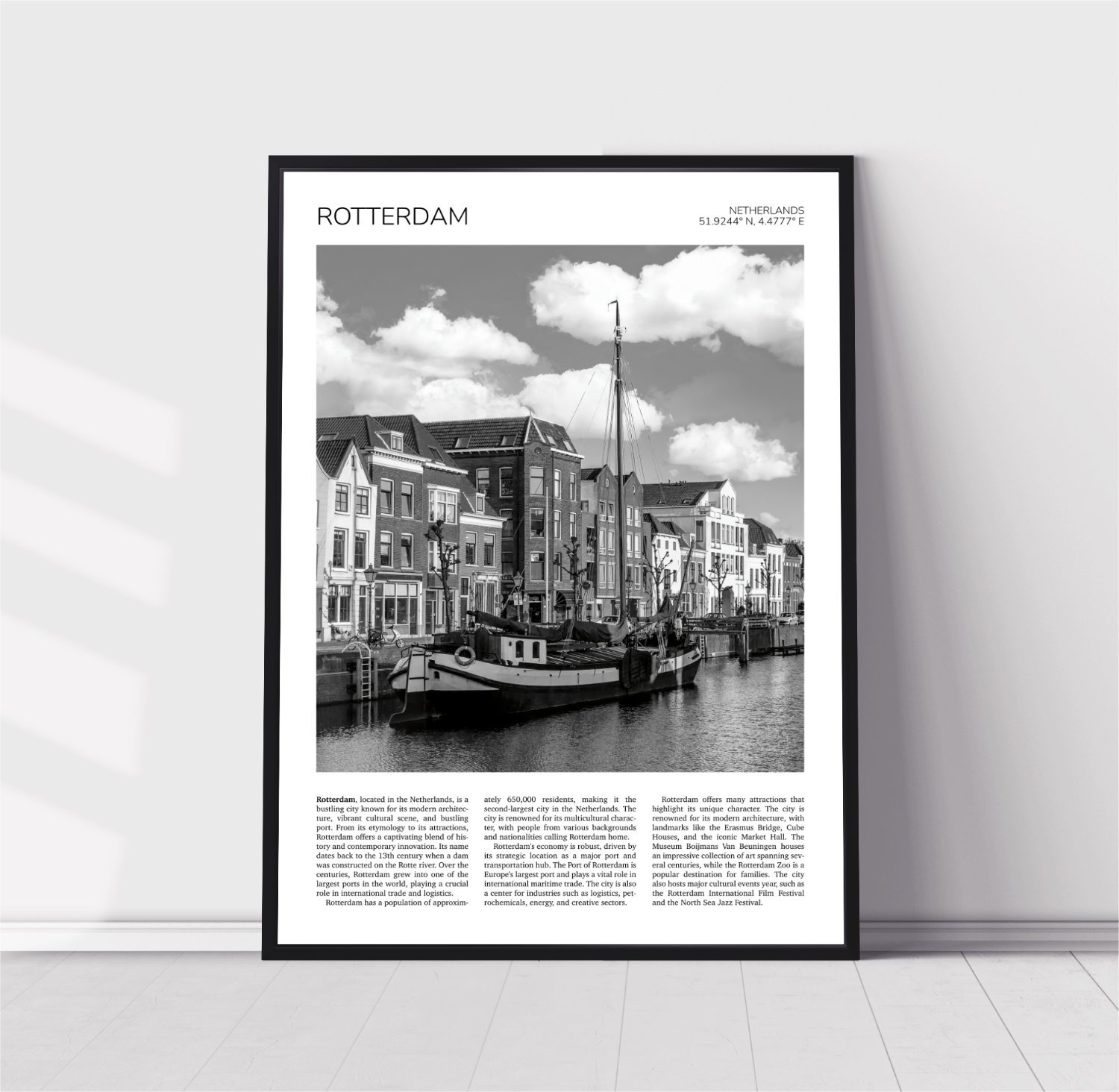 Rotterdam Travel Poster 0728