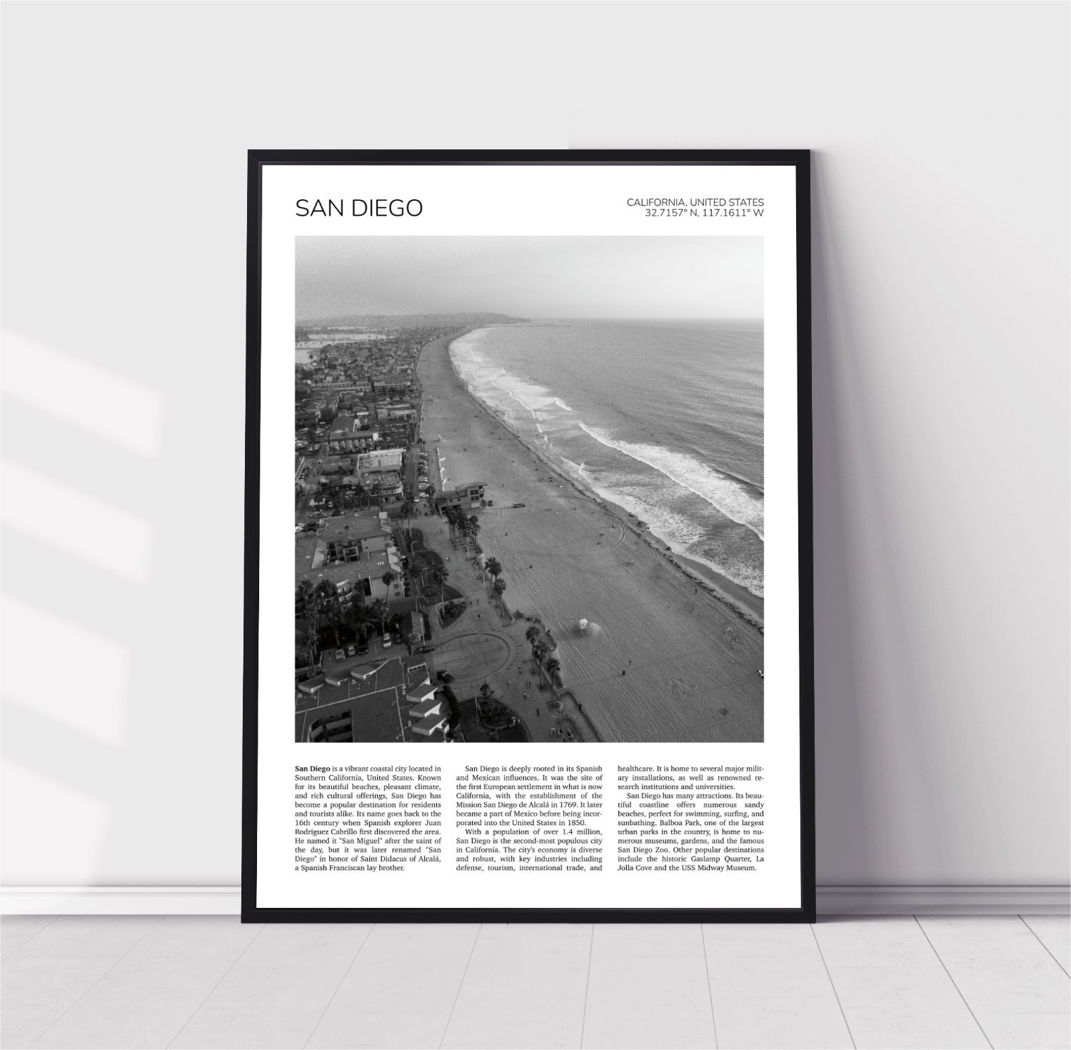 San Diego Travel Poster 0723