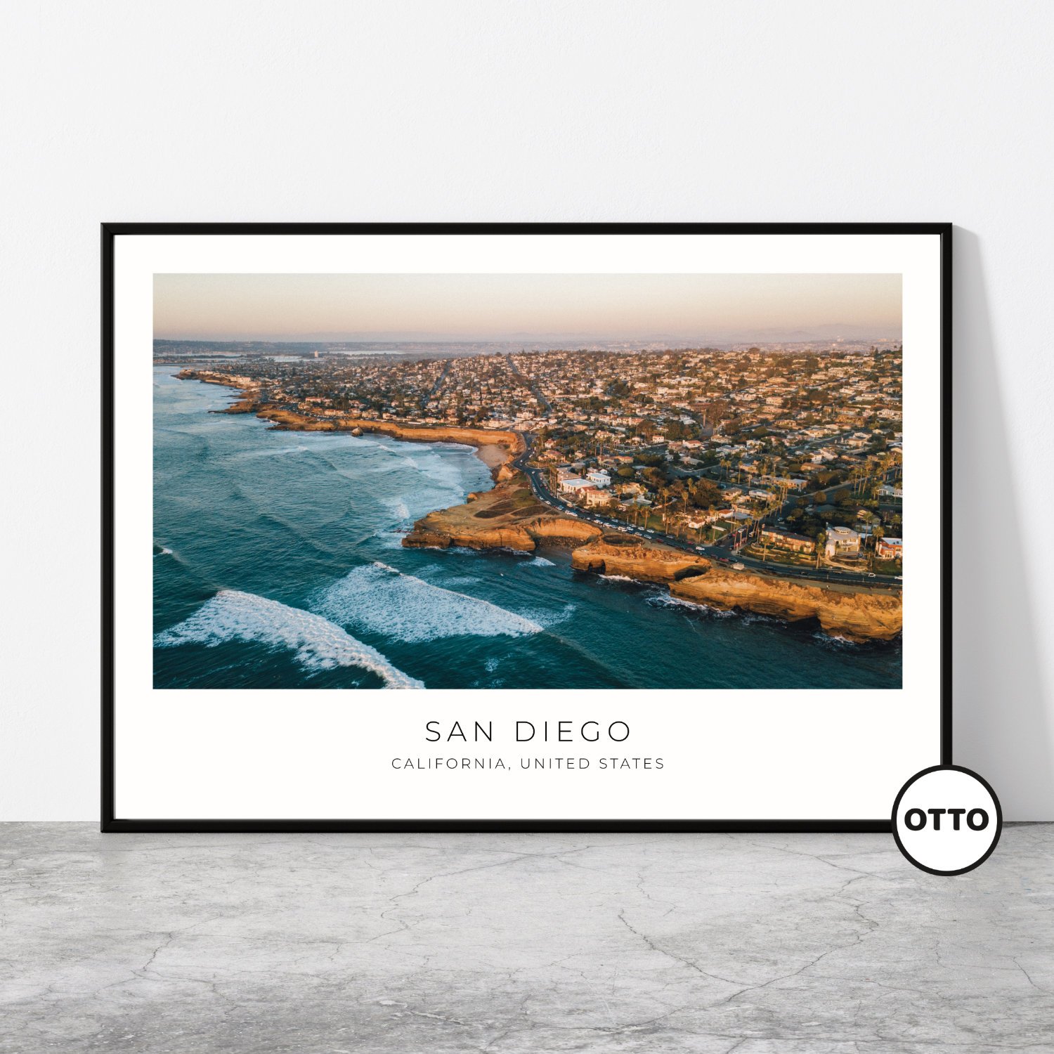San Diego Travel Poster 0983