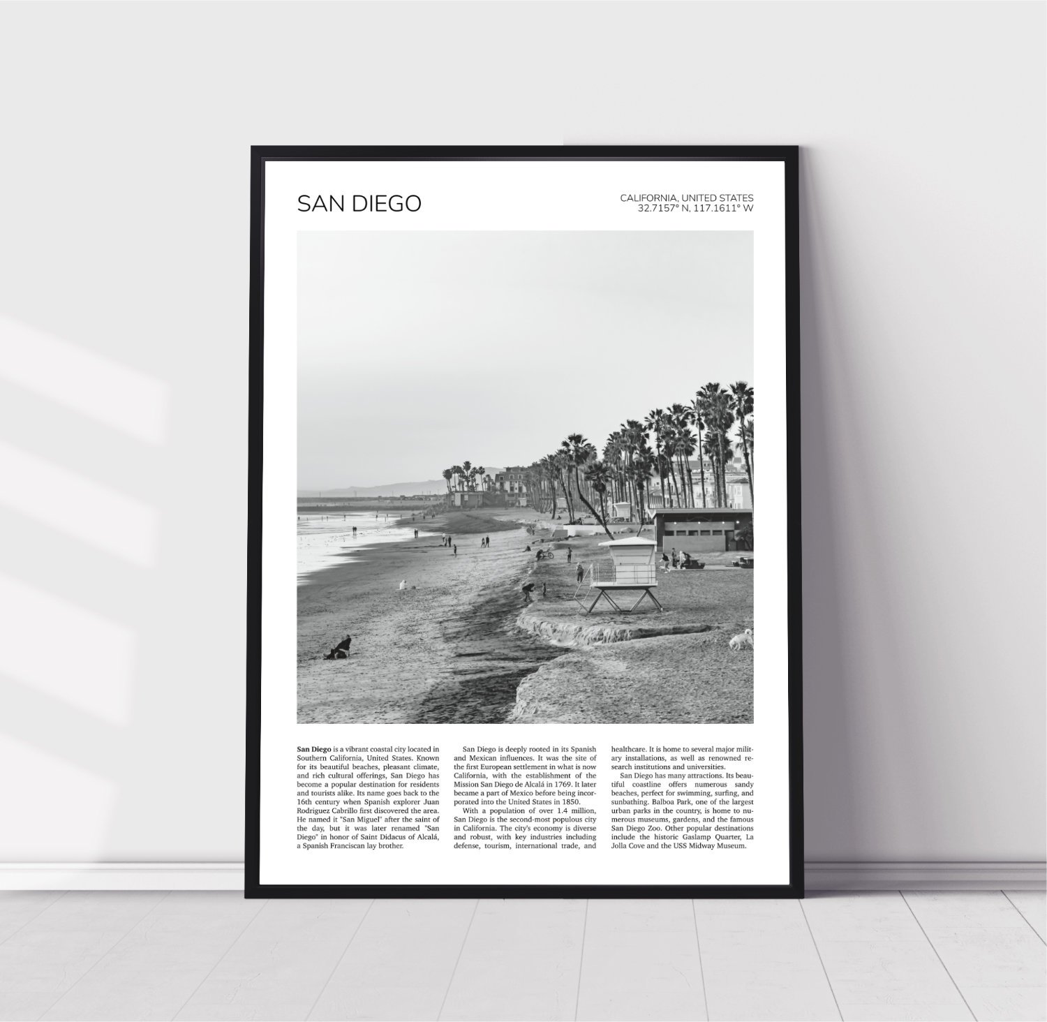 San Diego Travel Poster 1138